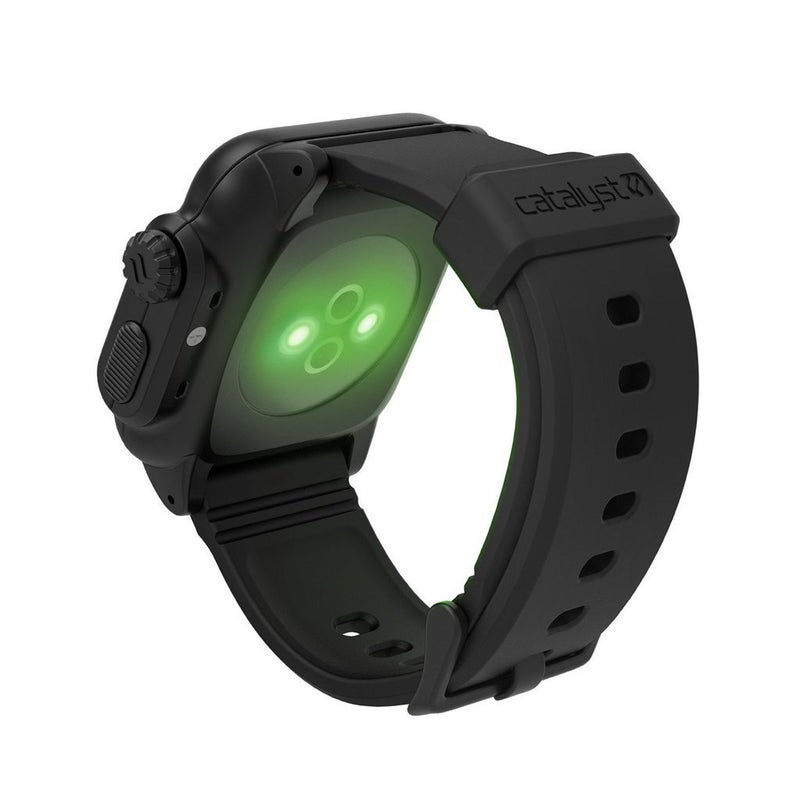 Catalyst Waterproof case for Apple Watch 42mm Series 2 & 3 With Premium Soft Silicone - Resistant [rugged protective case], Stealth Black - Image 3